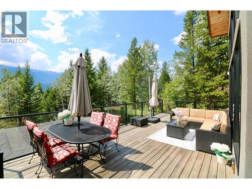 1529 Quartz Crescent, Golden, BC - Outdoor With Deck Patio Veranda