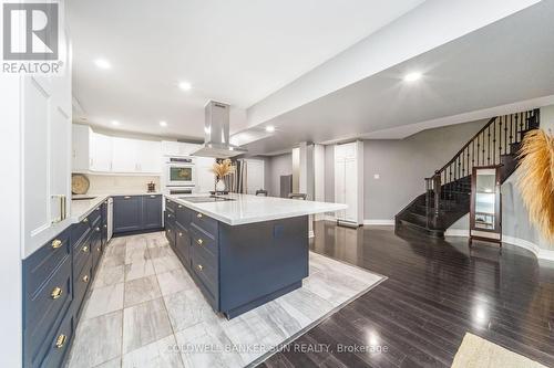 58 Copeland Crescent, Innisfil, ON - Indoor Photo Showing Kitchen With Upgraded Kitchen