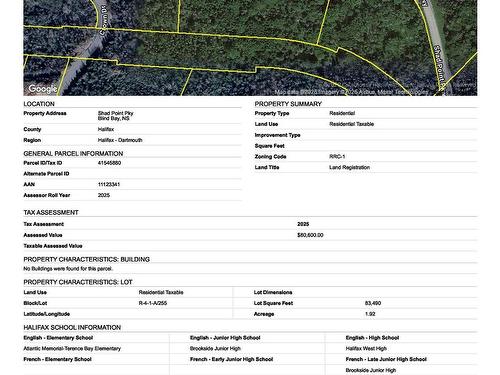 255 Shad Point Parkway, Blind Bay, NS 