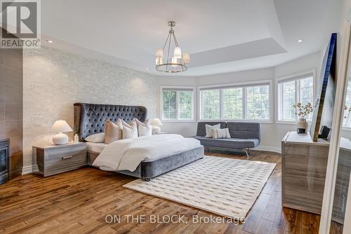 2212 Oneida Court, Mississauga, ON - Indoor Photo Showing Bedroom With Fireplace