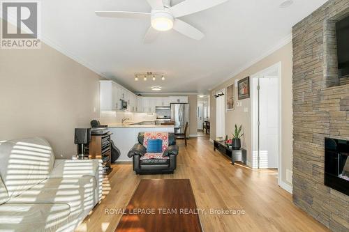 621 St Lawrence Street, Prescott, ON - Indoor With Fireplace