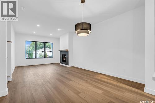 1313 Edward Avenue, Saskatoon, SK - Indoor With Fireplace