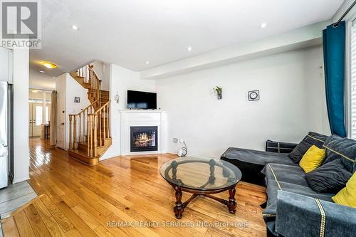 43 Sussexvale Drive, Brampton, ON - Indoor Photo Showing Living Room With Fireplace