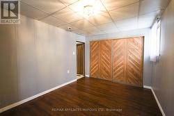 Primary bedroom showing double closets - 