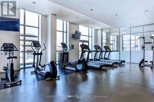 2503 - 62 Forest Manor Road, Toronto, ON - Indoor Photo Showing Gym Room