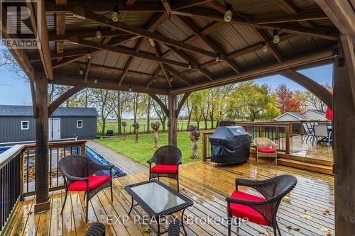 2116 Binbrook Road E, Hamilton, ON - Outdoor With Deck Patio Veranda With Exterior