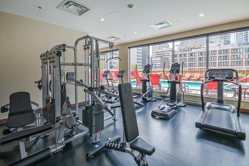 Salle d'exercice - 119-1200 Rue St-Alexandre, Montréal (Ville-Marie), QC - Indoor Photo Showing Gym Room
