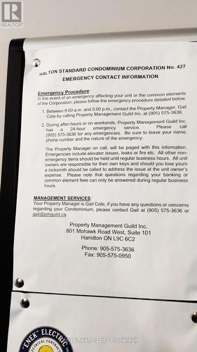 306 - 1450 Bishops Gate, Oakville, ON - Other