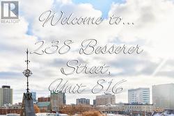 816 - 238 BESSERER STREET  Ottawa, ON K1N 6B1