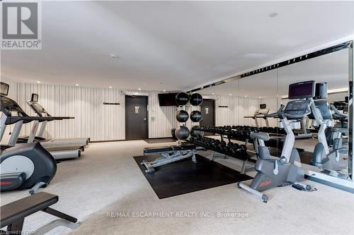 119 - 168 Sabina Drive, Oakville, ON - Indoor Photo Showing Gym Room