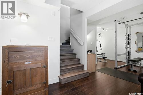 30 Cottonwood Place, Lumsden, SK - Indoor Photo Showing Gym Room