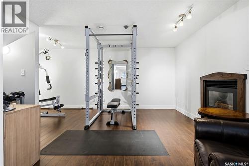 30 Cottonwood Place, Lumsden, SK - Indoor Photo Showing Gym Room