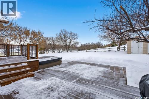 30 Cottonwood Place, Lumsden, SK - Outdoor With Deck Patio Veranda