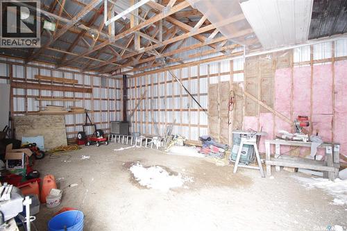 Mclaughlin Acreage, Moosomin Rm No. 121, SK - Indoor Photo Showing Garage