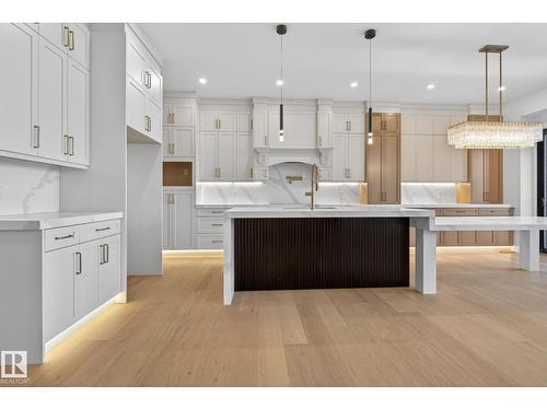 1926 Ainslie Link Sw, Edmonton, AB - Indoor Photo Showing Kitchen With Upgraded Kitchen