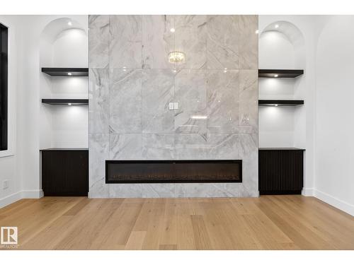 1926 Ainslie Link Sw, Edmonton, AB - Indoor With Fireplace