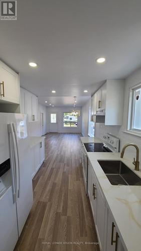 NEW KITCHEN - 157 College Avenue, Oshawa, ON - Indoor Photo Showing Kitchen With Double Sink