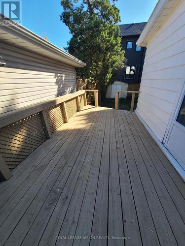 DECK - 157 College Avenue, Oshawa, ON - Outdoor With Deck Patio Veranda With Exterior