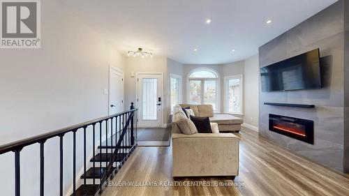 196 Marsellus Drive, Barrie, ON - Indoor Photo Showing Living Room With Fireplace