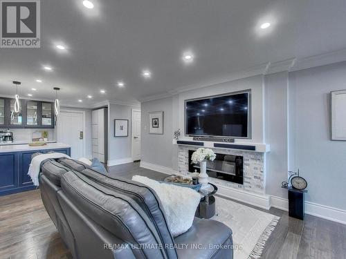 406 - 75 Emmett Avenue, Toronto, ON - Indoor Photo Showing Other Room With Fireplace