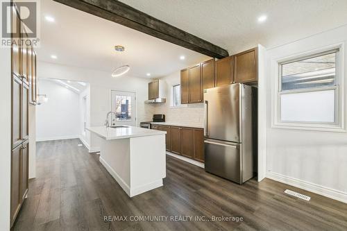 46 East 7Th Street, Hamilton, ON - Indoor Photo Showing Kitchen With Stainless Steel Kitchen With Upgraded Kitchen
