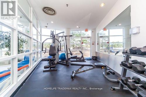 2117 - 35 Trailwood Drive, Mississauga, ON - Indoor Photo Showing Gym Room