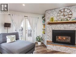 Gas Fireplace in Living Room - 