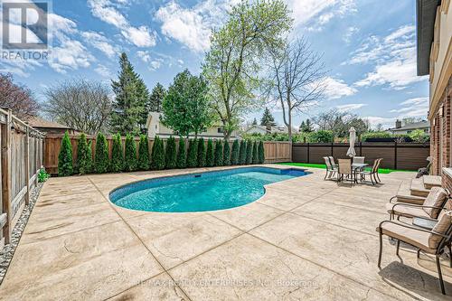 2344 Kenbarb Road, Mississauga, ON - Outdoor With In Ground Pool With Backyard