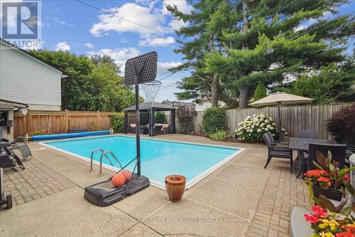 510 Fenwick Place, Burlington, ON - Outdoor With In Ground Pool With Backyard