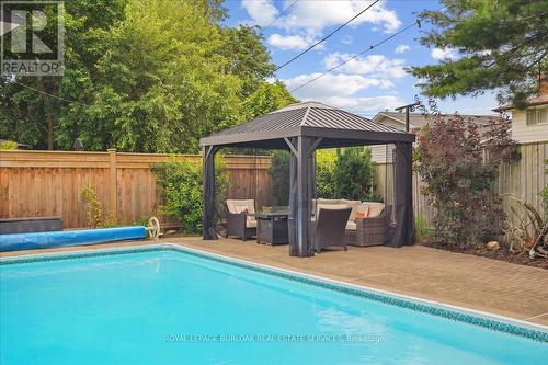 510 Fenwick Place, Burlington, ON - Outdoor With In Ground Pool With Backyard