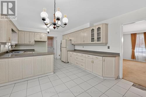 1929 Fieldgate Drive, Burlington, ON - Indoor Photo Showing Kitchen With Double Sink