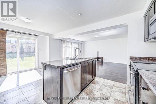 6 Castlebay Street, Kitchener, ON - Indoor Photo Showing Kitchen With Double Sink With Upgraded Kitchen