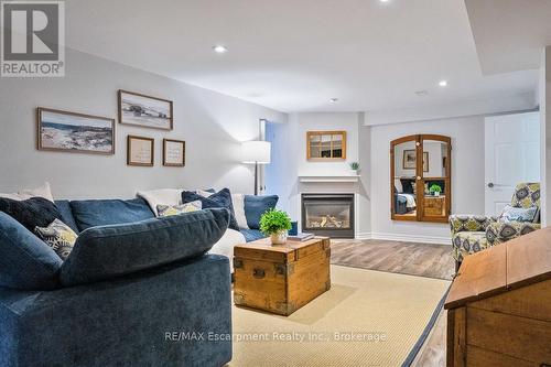 68 Glenmanor Drive N, Oakville (Co Central), ON - Indoor Photo Showing Living Room With Fireplace