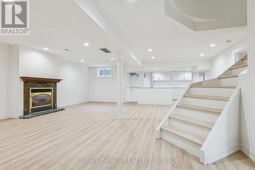 1871 Brookshire Square, Pickering (Liverpool), ON - Indoor With Fireplace
