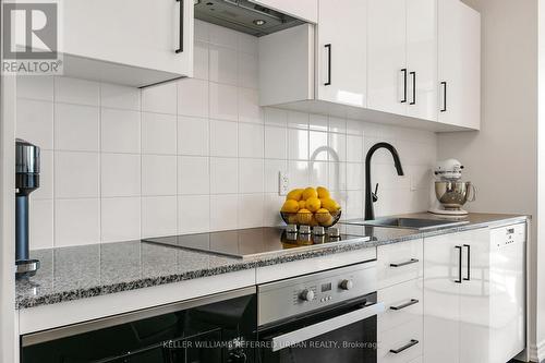 725 - 23 Glebe Road W, Toronto, ON - Indoor Photo Showing Kitchen With Upgraded Kitchen