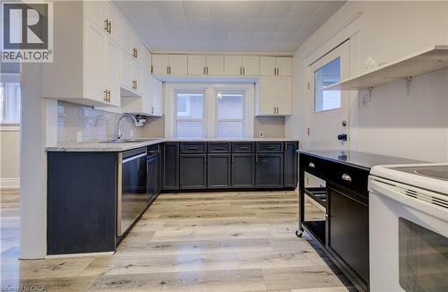 15 Troy Street, Kitchener, ON - Indoor Photo Showing Kitchen