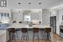 4244 Elderberry Crescent E, Regina, SK  - Indoor Photo Showing Kitchen With Upgraded Kitchen 