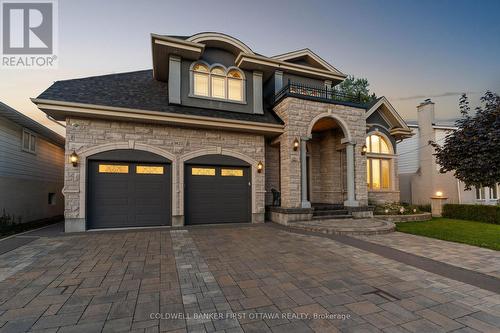 Fully Interlocked. Grand curb appeal welcomes you! - 1623 Claymor Avenue, Ottawa, ON - Outdoor With Facade
