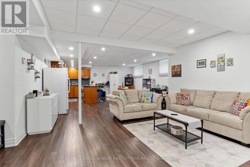 LL Living room w pot lights above (Tenanted). - 1623 Claymor Avenue, Ottawa, ON - Indoor Photo Showing Living Room