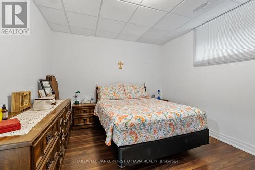 LL Bedroom w full egress window. - 1623 Claymor Avenue, Ottawa, ON - Indoor Photo Showing Bedroom