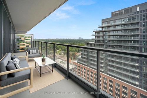 1406-33 Frederick Todd Way, Toronto, ON - Outdoor With Balcony With View With Exterior