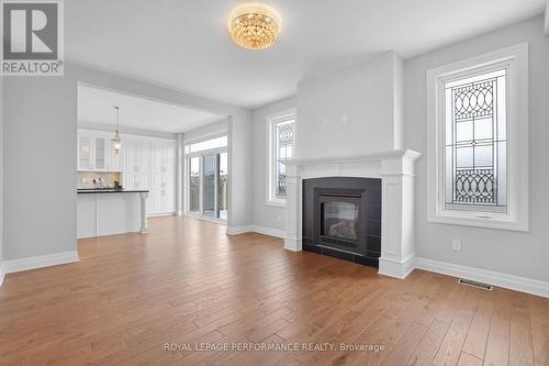 508 Yellow Birch Street, Ottawa, ON - Indoor Photo Showing Living Room With Fireplace