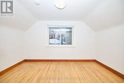 The first upstairs bedroom. - 