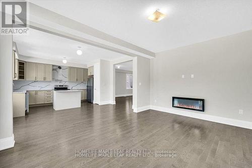 1242 Talisman Manor, Pickering, ON - Indoor With Fireplace