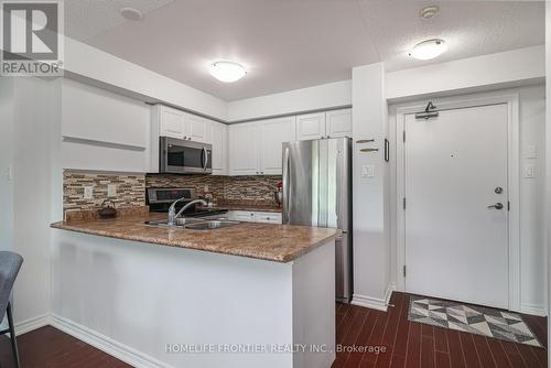 201 - 920 Sheppard Avenue W, Toronto, ON - Indoor Photo Showing Kitchen With Double Sink