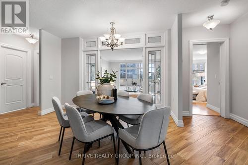 407 - 250 Pall Mall Street, London East (East F), ON - Indoor Photo Showing Dining Room