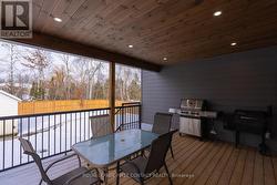 Large covered porch off Kitchen - 