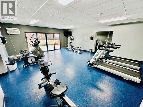 150 Park West Unit# 708, Windsor, ON - Indoor Photo Showing Gym Room