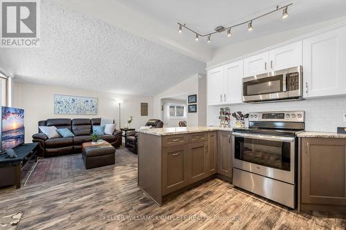 77 Lawfield Drive, Hamilton, ON - Indoor Photo Showing Kitchen With Stainless Steel Kitchen
