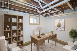 Office or bedroom in basement - 